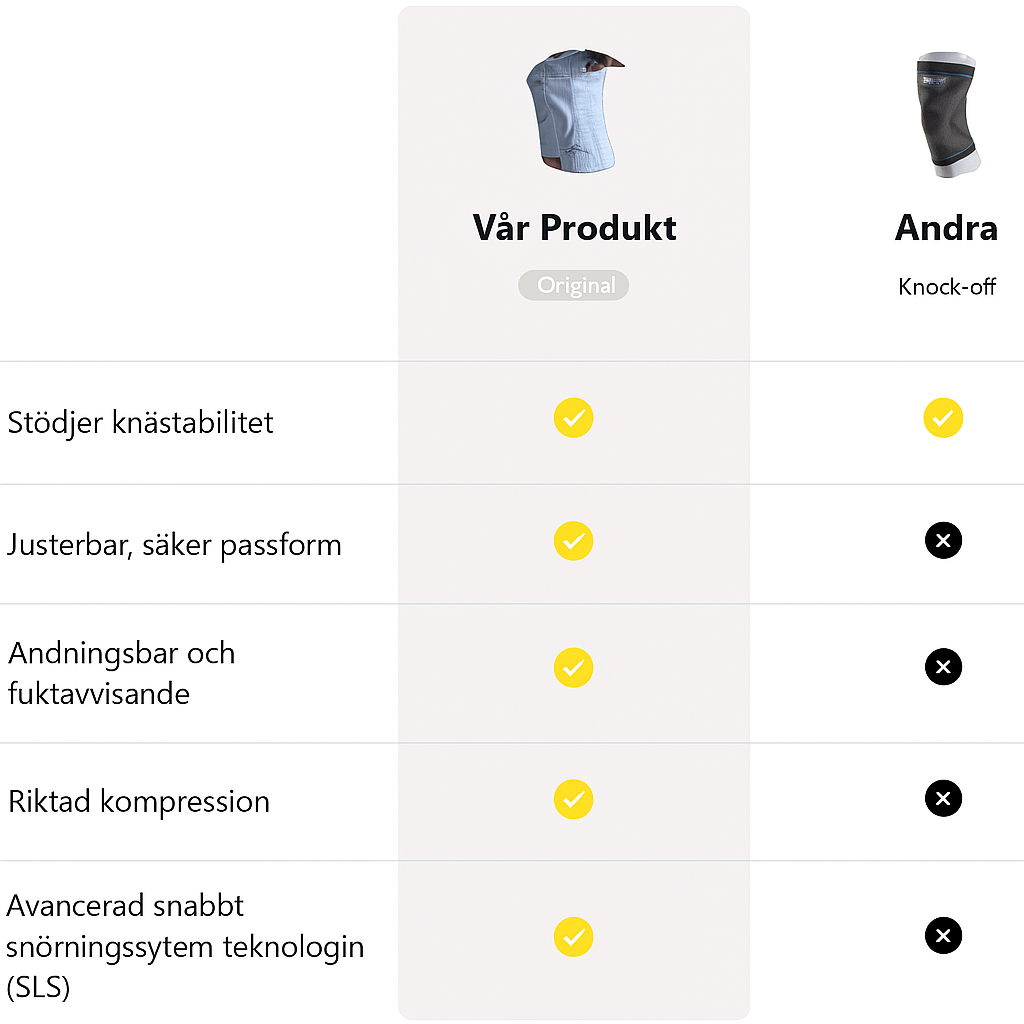 MobilityPro - Knästöd för ökad prestation